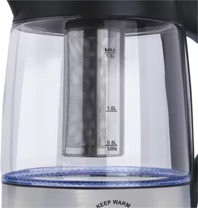 Inalsa Universa TM Electric Kettle (1.8 L, Glass, Black) Inalsa Universa TM Electric Kettle (1.8 L, Glass, Black)